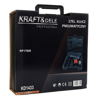 Picture of Set pistol impact pneumatic 1200 Nm 1/2", 17 elemente, Kraft&Dele KD1433