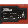 Picture of Fierastrau tip coada de vulpe 2000W 2500 rpm 230V, Kraft&Dele KD3053