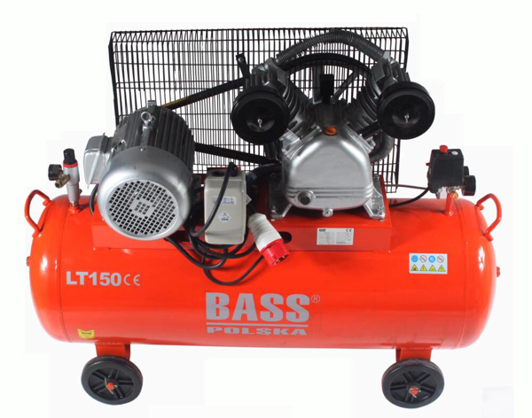 Picture of Compresor de aer cu piston dublu, 880 l /min, Bass Polska 4437