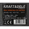 Picture of Fierastrau prelucrare metal cu banda si masa, 700 W, 1450 rpm, Kraft&Dele KD1734 2K