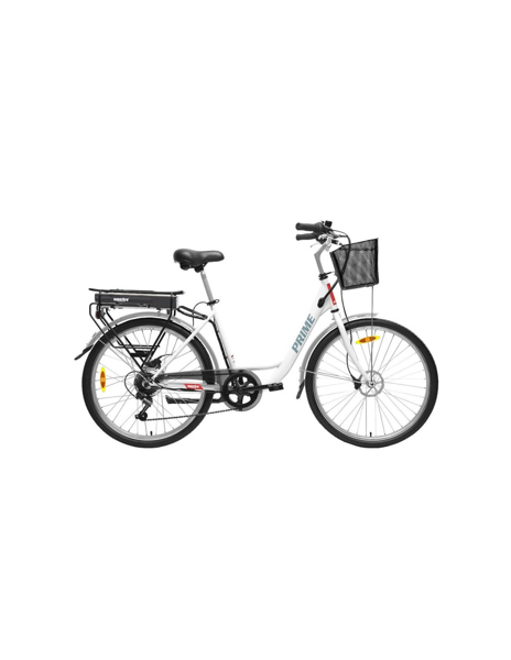Picture of Bicicleta electrica de oras, 26", HECHTPRIMEWHITE