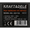 Picture of Fierastrau prelucrare metal cu banda si masa, 700 W, Kraft&Dele KD1733